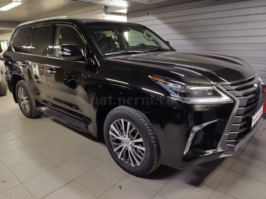  Lexus LX570 - установка охранного комплекса