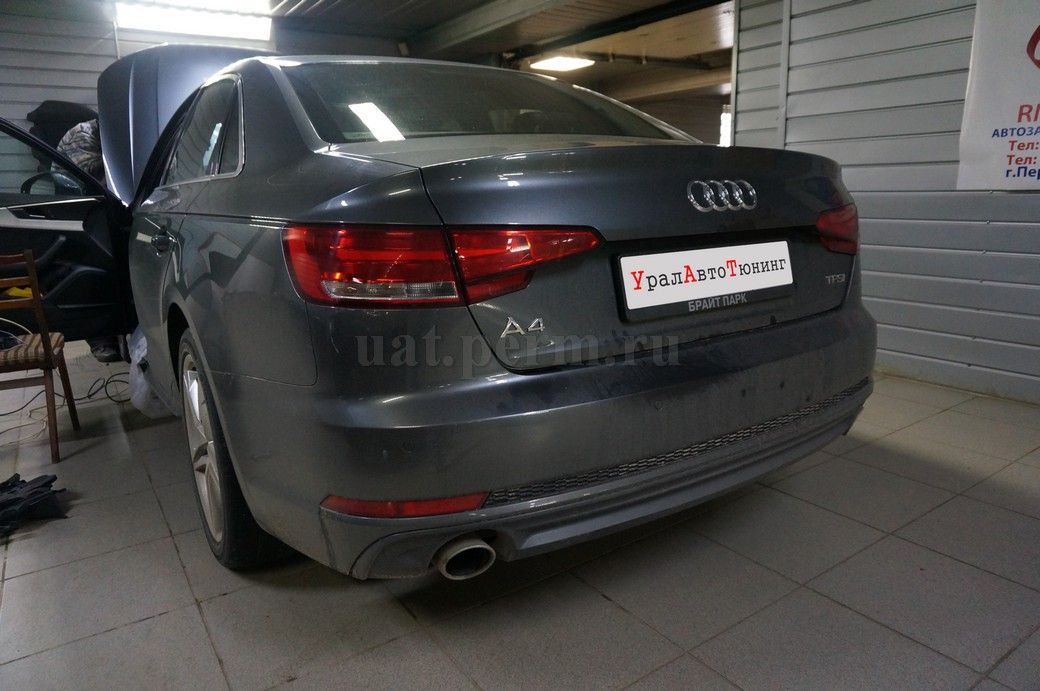Audi A4 - установка автосигнализации StarLine S96