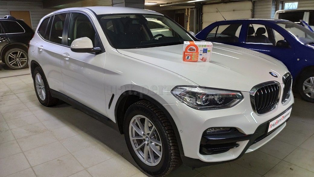  BMW X3 (G-01) - установка автосигнализации StarLine S96