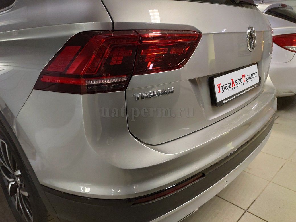 VW Tiguan - установка охранного комплекса