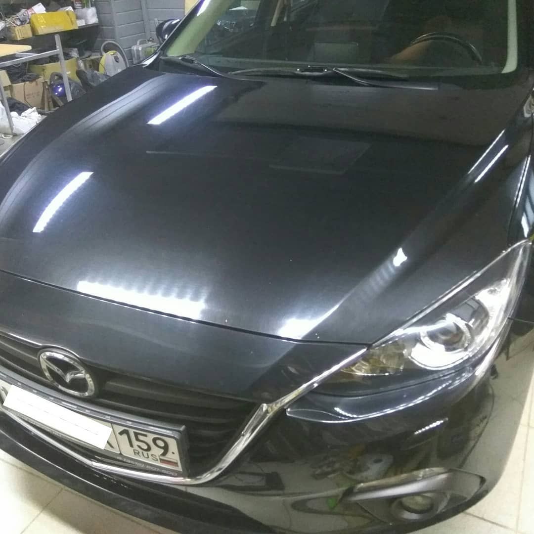 Mazda 3 - Установка камеры заднего вида