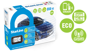 StarLine E66 V2 BT ECO 2CAN+4LIN GSM